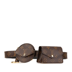 Pre-Loved Louis Vuitton Monogram Daily Multi Pocket 30mm Belt